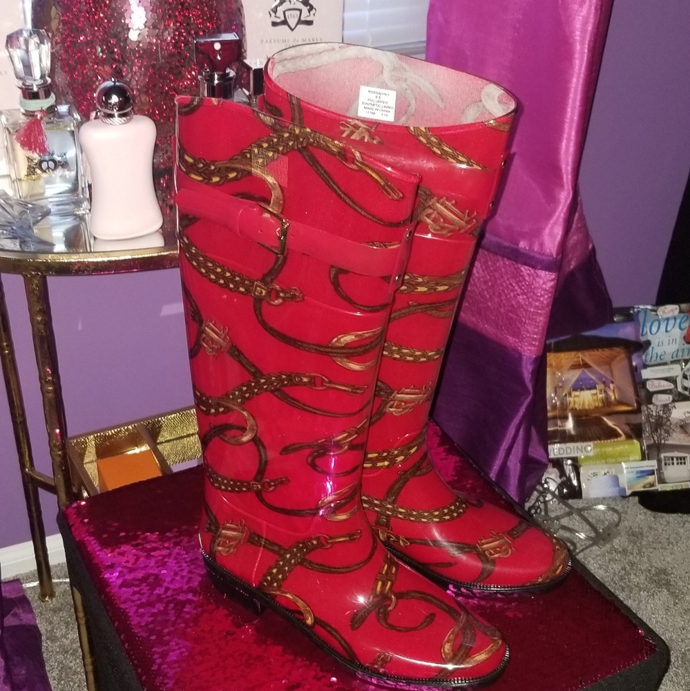 New Rain boots